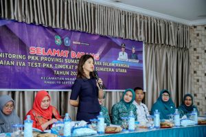 Kahiyang Ayu Apresiasi Inovasi PKK Medan Maimun, Dorong Perempuan Lakukan IVA Test