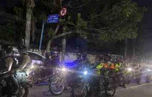 Patroli Gabungan Skala Besar TNI-Polri Kawal Keamanan Malam Akhir Pekan di Kota Medan