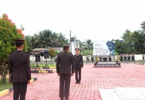 Polres Aceh Singkil Gelar Upacara Hari Kesaktian Pancasila, Wakapolres Ingatkan Pentingnya Persatuan Bangsa