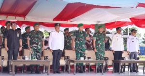 Bupati Karo Hadiri Sertijab Komandan Batalyon Infanteri 125/SI’MBISA