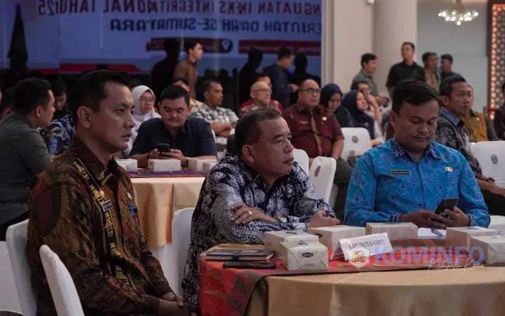 Bupati Karo Hadiri Rakoor dan Evaluasi Capaian IIN Tahun Sebelumnya serta Penguatan IIN/SPI Tahun 2025 di Wilayah Sumut