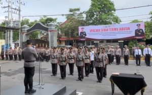 Rotasi Enam Kapolsek, Polres Tulungagung Segarkan Struktur Kepemimpinan
