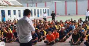 Sapa Kasih bersama WBP, Kalapas TBA Tegaskan Jaga Kebersihan dan Kesehatan