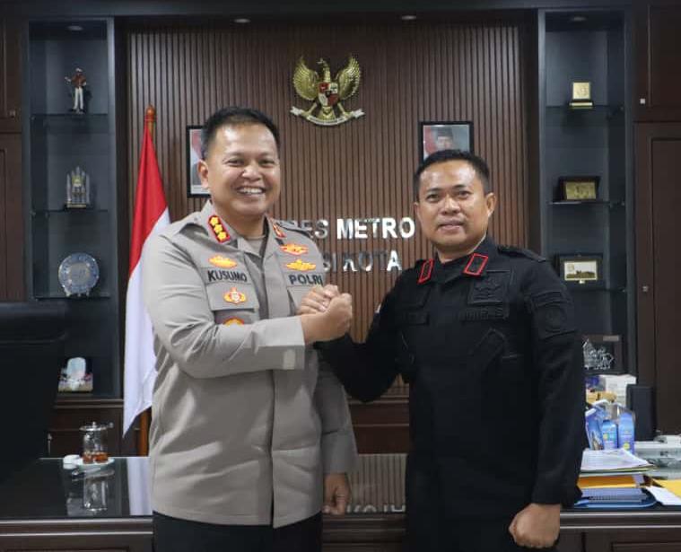 Silaturahmi dan Sinergi Lapas Kelas IIA Kota Bekasi dengan Polres Metro Kota Bekasi