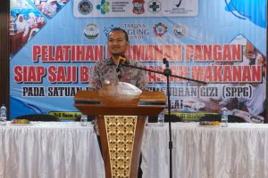 Wali Kota Buka Pelatihan Keamanan Pangan Siap Saji Bagi Penjamah Makanan Pada SPPG