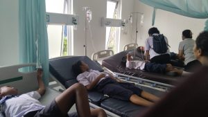 Puluhan Siswa SMPN 1 Laguboti Keracunan, Diduga Akibat Makanan Program Makanan Bergizi