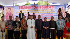 Wakil Bupati Toba Hadiri Pesta Parheheon Ama Katolik Vikariat Santo Filipus Doloksanggul di Balige
