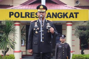 Kapolres Pimpin Upacara Hari Kesaktian Pancasila di Mapolres Langkat