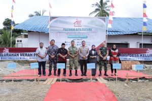 Sekda Hadiri Peletakan Batu Pertama Pembangunan Koperasi Merah Putih