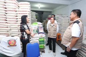 Tim Satgas Pangan Pusat dan Polda Sumut Sidak Harga Beras di Sejumlah Pasar Medan