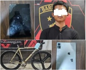 Residivis Remaja Ditangkap Resmob Macan Agung di Sidoarjo Usai Curi di Tulungagung