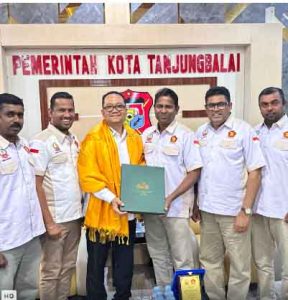 Wakil Wali Kota Tanjungbalai Terima Audiensi Pengurus DPD Gema Sadhana Sumut