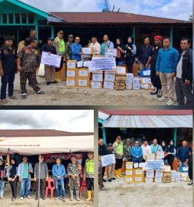 BRI BO Sibuhuan Salurkan Bantuan Untuk Korban Banjir Bandang di Tapsel