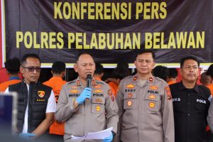 Kapolres Pelabuhan Belawan Beri Ultimatum Tidak Ada Tempat Bagi Pelaku Kejahatan di Belawan