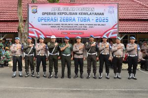 Polres Binjai Gelar Operasi Zebra Toba 2025