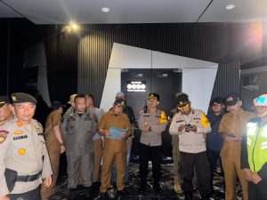 Polres Binjai bersama Kabupaten Langkat Giat Penertiban THM Blue Night