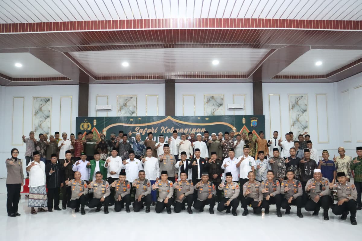 Safari Kebangsaan, Polda Sumut di Wilkum Polres Langkat Ajak Masyarakat Perkuat Sinergi Jaga Kamtibmas