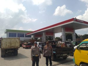 Polres Binjai Lakukan Pengaturan dan Pengamanan di SPBU