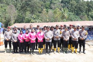 Usai Ibadah Natal, Kapolda Sumut Cek Kesiapan Personel dan Infrastruktur di Tapanuli Selatan