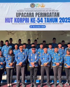 HUT KORPRI ke-54, Rutan Balige Mantapkan Integritas dan Profesionalisme ASN