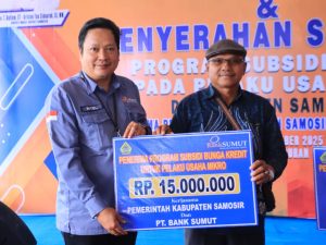 Bupati Samosir Luncurkan Program Unggulan Skema Kredit Usaha Mikro Nol Persen, Pertama di Sumut