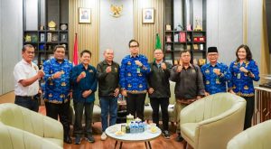 Wali Kota Medan Rico Waas Terima Audiensi Panitia Natal PWI Sumut
