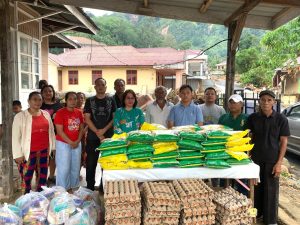 Lapas Tanjungbalai dan Kejaksaan Tanjungbalai Berikan Bantuan Kemanusiaan kepada Korban Bencana di Sibolga