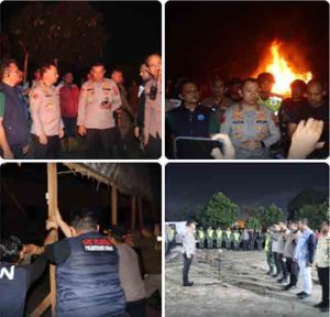 Jermal XV Digempur Aparat Gabungan, Kapolrestabes Medan Pimpin Langsung Operasi