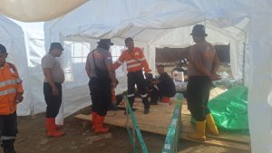 Polda Sumut Gerak Cepat Pulihkan Batang Toru Pasca Banjir dan Longsor, 61 Tenda Huntara Sudah Teraliri Listrik