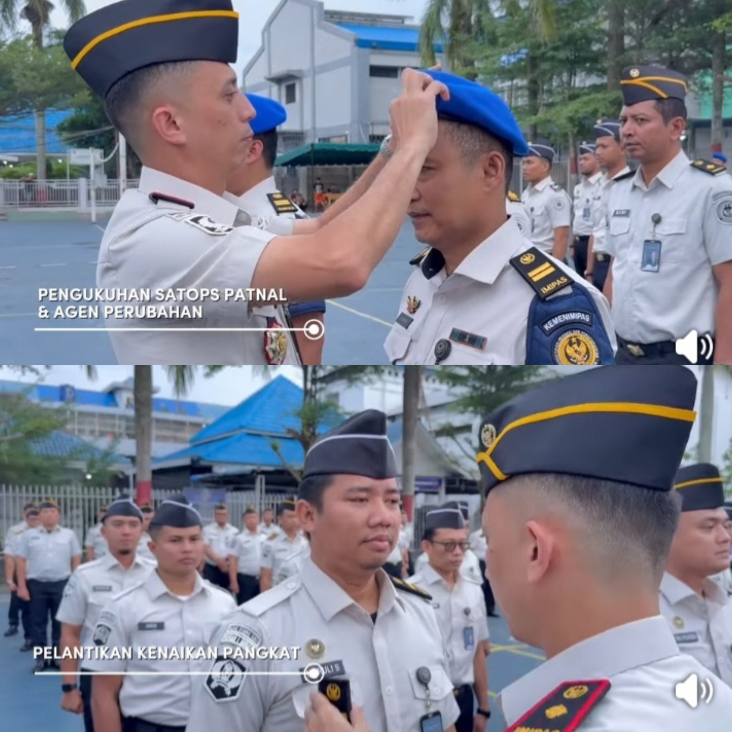 Rutan Kelas I Medan Kukuhkan SatOps Patnal dan Agen Perubahan Menuju WBK, Sekaligus Lantik Pegawai Naik Pangkat