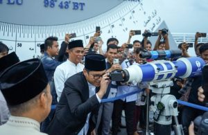 Pantau Hilal di OIF UMSU, Rico Waas Ajak Warga Medan Saling Menghormati Perbedaan Awal Puasa