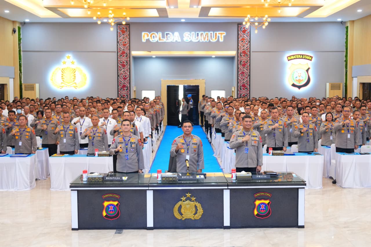 RAPIM 2026, Polda Sumut Tegaskan Komitmen Dukung Program Kerja Pemerintah dan Stabilitas Kamtibmas