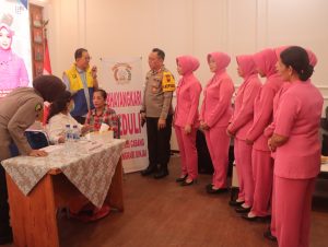 Polres dan Bhayangkari Cabang Binjai Gelar Operasi Katarak Gratis