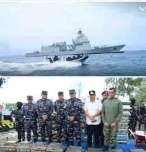 TNI AL Gelar Latihan Sekaligus Pamerkan Tangkapan Timah Dan Logam Senilai Rp. 173,6 M