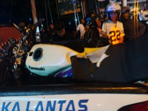Kecelakaan Maut di Tertek, Tulungagung, Pengendara Kawasaki Ninja Tewas di Lokasi