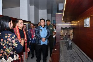 Menteri Kebudayaan Kunjungi Samosir, Bupati Sambut di Cagar Budaya Huta Simarmata