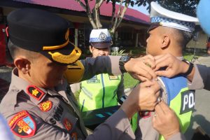 Polres Binjai Bersama Instansi Terkait Laksanakan Gelar Pasukan Operasi Keselamatan Toba 2026
