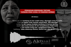 Rekaman Pengakuan Bagi-bagi Jatah Tambang Emas Ilegal Tersebar ke Publik dan Kapolda Sumbar Terdiam, Fahrul Rozi Harahap: Copot Irjen Pol Gatot Tri Suryanta