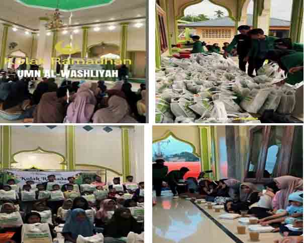 Tim PKM Program Mahasiswa Berdampak, Beri Pendampingan Penyaluran Bantuan Paket Ramadhan di Desa Lubuk Sidup