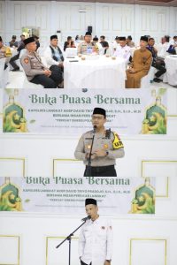 Kapolres Langkat Buka Puasa Bersama Insan Media dan LSM