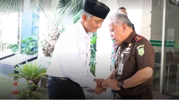 Kajati Sumut Harli Siregar Sampaikan Dukungan Pemulihan dan Rehabilitasi Sumut Pasca Bencana di Kunjungan Meteri PU RI di Kejati Sumut