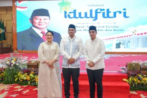 Rico Waas Hadiri Open House Idulfitri Gubsu