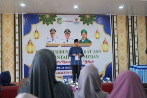 Jelang Idulfitri, Wali Kota Medan Salurkan Zakat ASN Pemko Medan Kepada 948 Mustahik
