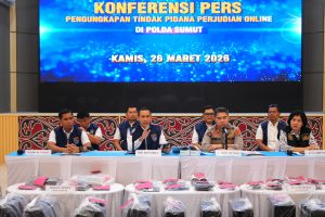Judi Online Jaringan Kamboja Dibongkar Polda Sumut