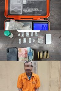 Satres Narkoba Polres Langkat Amankan Terduga Pelaku Sabu di Pangkalan Susu