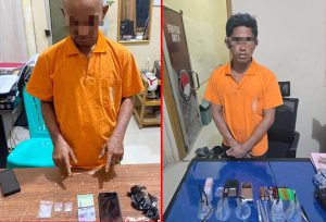 Polres Batu Bara Gerebek Sarang Narkoba, Dua Nelayan Diamankan