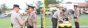 Kapolres Batu Bara Pimpin Sertijab Kapolsek Talawi dan Kasi Propam