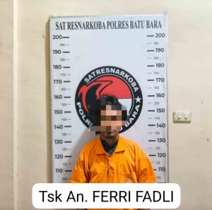 Satresnarkoba Polres Batu Bara Gerebek Sarang Narkoba, Satu Tersangka dan Sejumlah Barang Bukti Diamankan