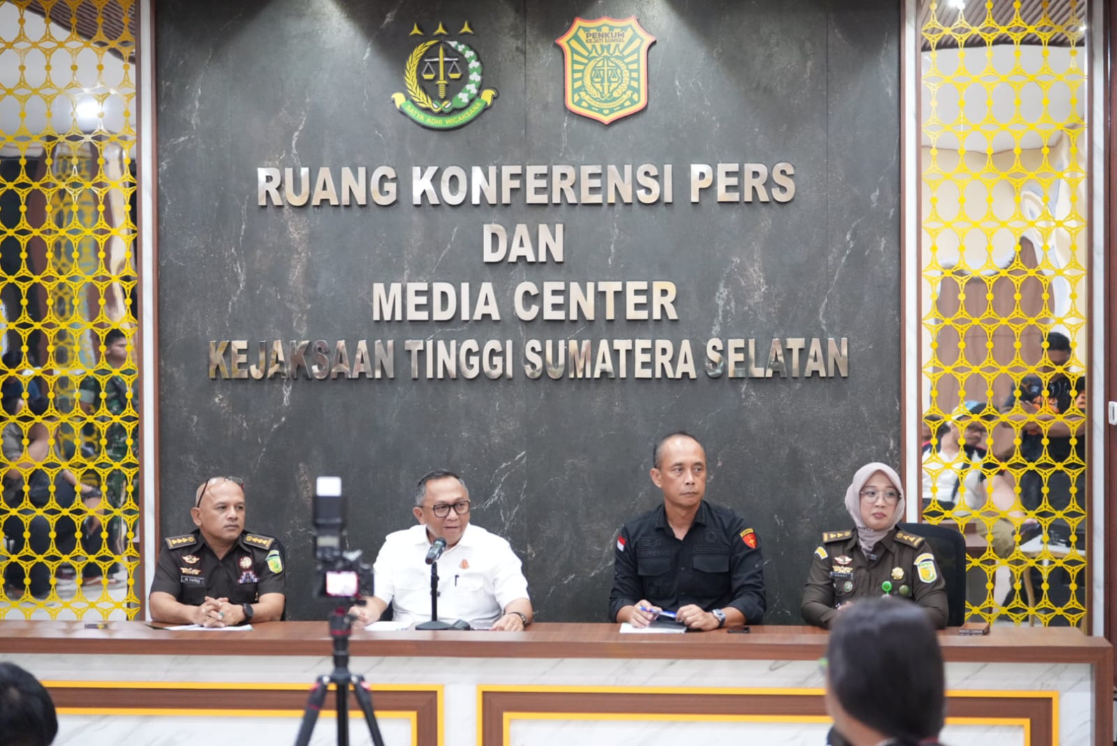 Kejati Sumsel Tetapkan 2 Tersangka Dugaan Obstruction Of Justice Terkait Proyek Pembuatan Dan Informasi Lokal Desa Di DPMD