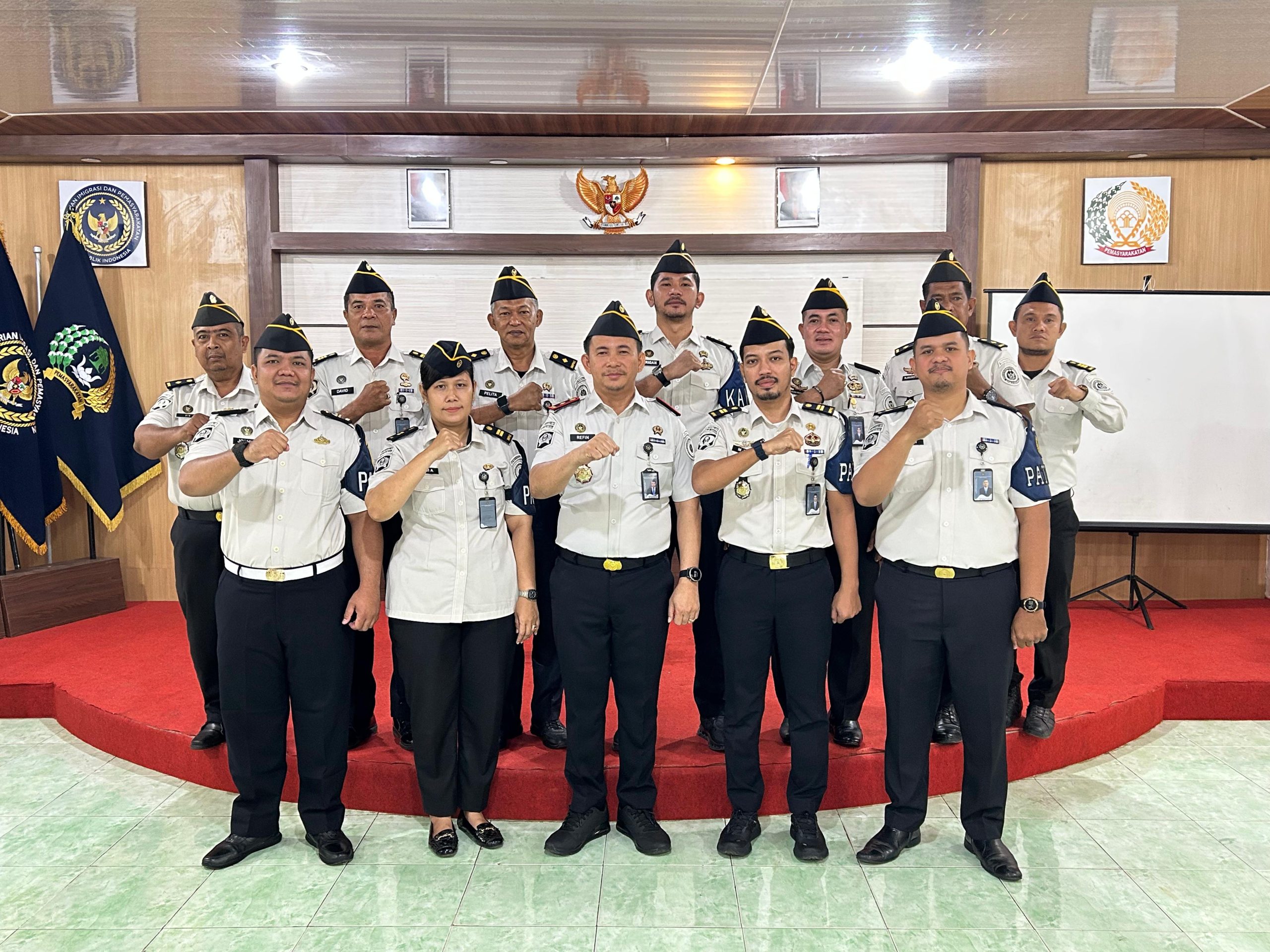 Lapas Kelas IIB TBA Kukuhkan SATOPS PATNAL, Perkuat Komitmen Zero Halinar